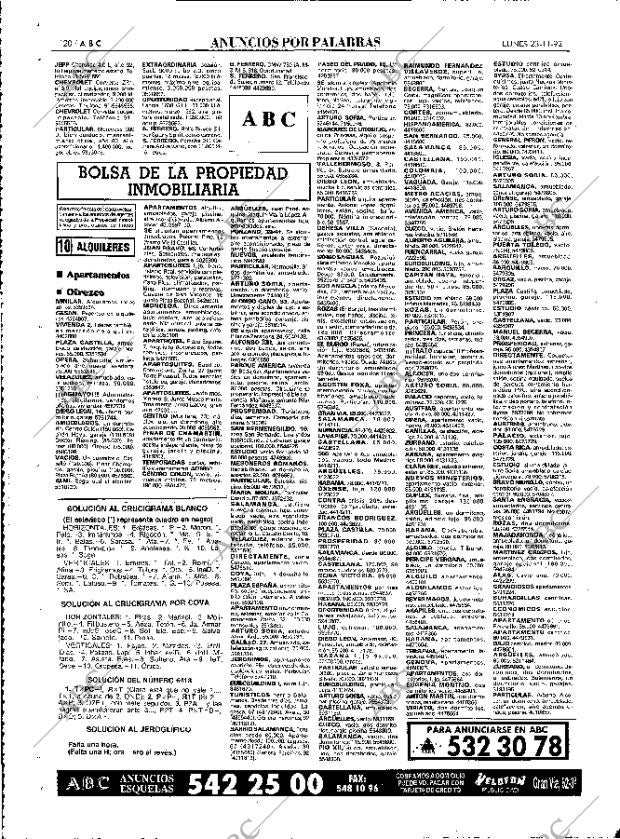 ABC MADRID 23-11-1992 página 120
