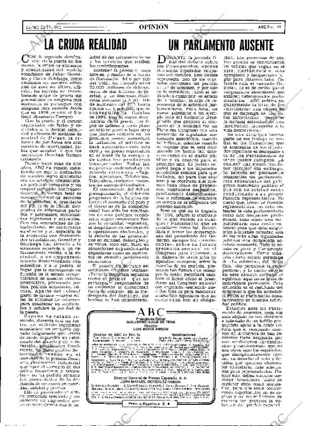 ABC MADRID 23-11-1992 página 19