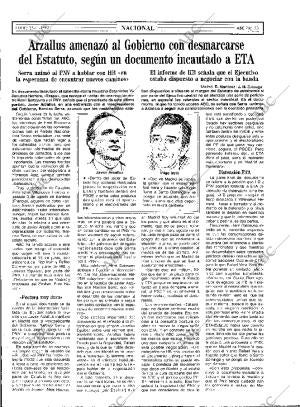 ABC MADRID 23-11-1992 página 23