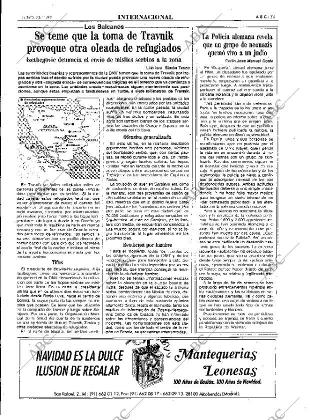 ABC MADRID 23-11-1992 página 33