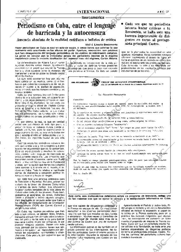 ABC MADRID 23-11-1992 página 37