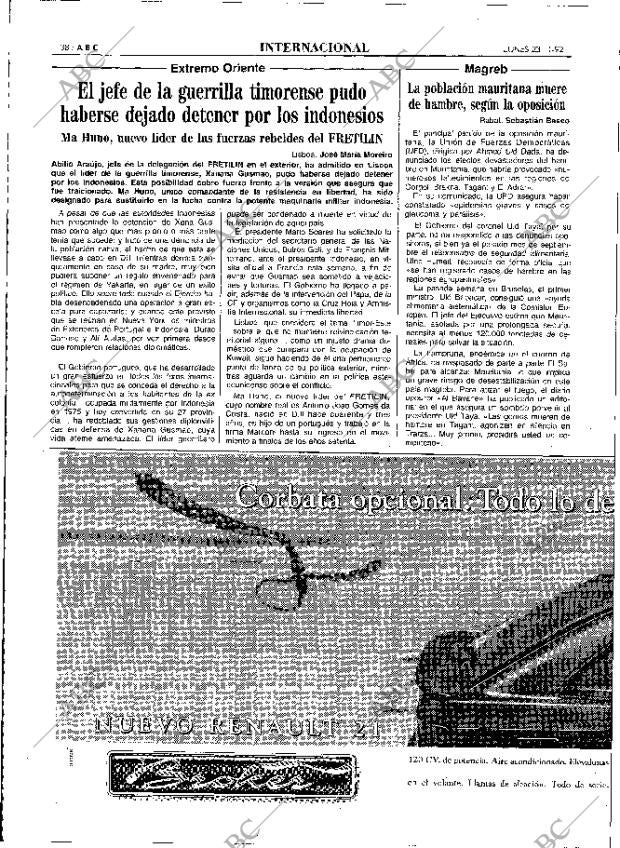 ABC MADRID 23-11-1992 página 38
