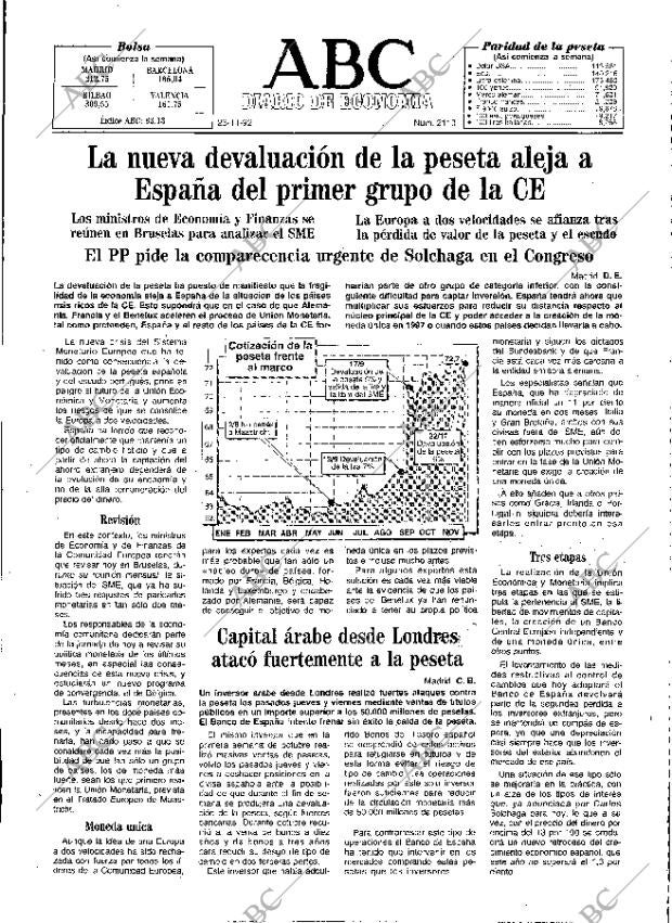 ABC MADRID 23-11-1992 página 43