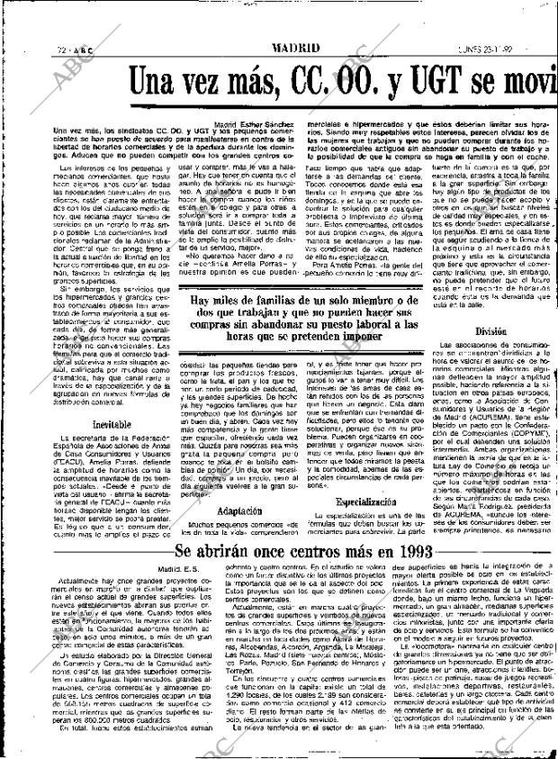ABC MADRID 23-11-1992 página 72