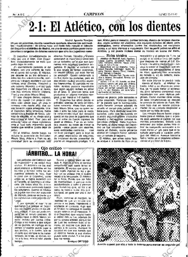 ABC MADRID 23-11-1992 página 84