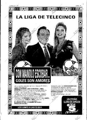 ABC MADRID 23-11-1992 página 97