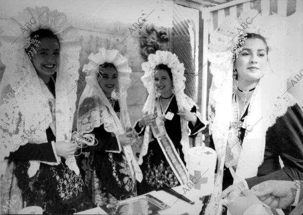 Día de la Banderita de 1992 en Alicante