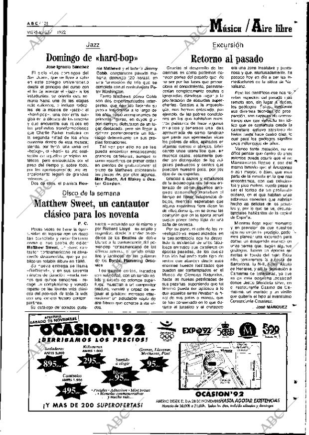 ABC MADRID 27-11-1992 página 101