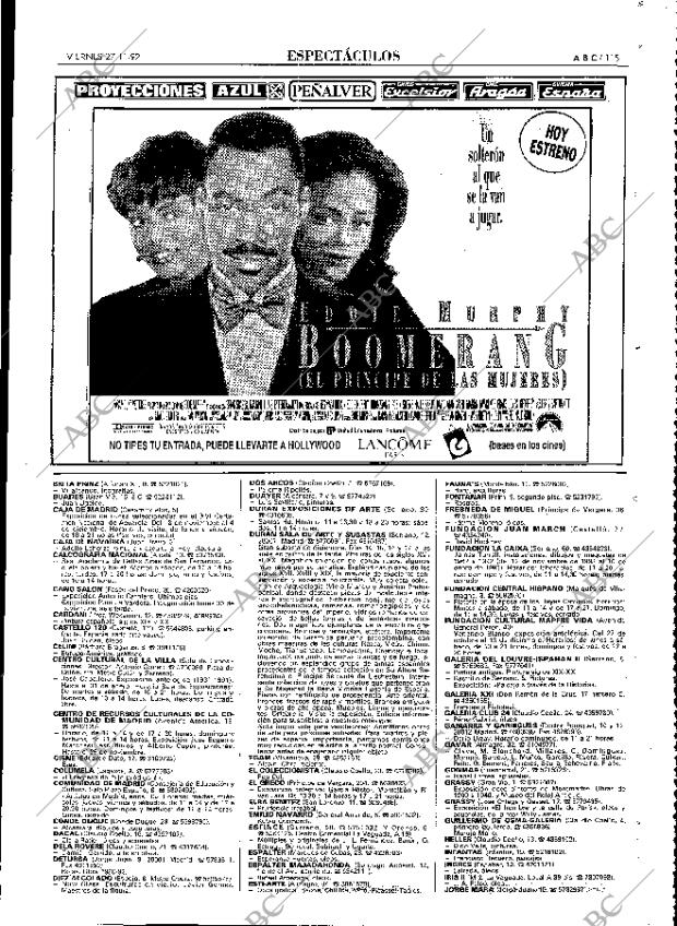 ABC MADRID 27-11-1992 página 115