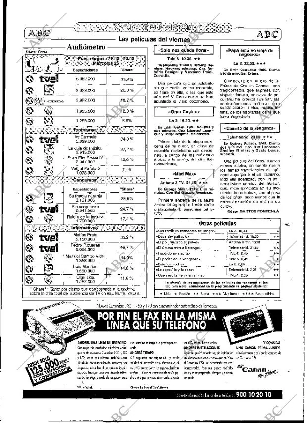 ABC MADRID 27-11-1992 página 139