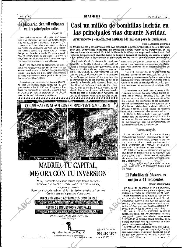 ABC MADRID 27-11-1992 página 66