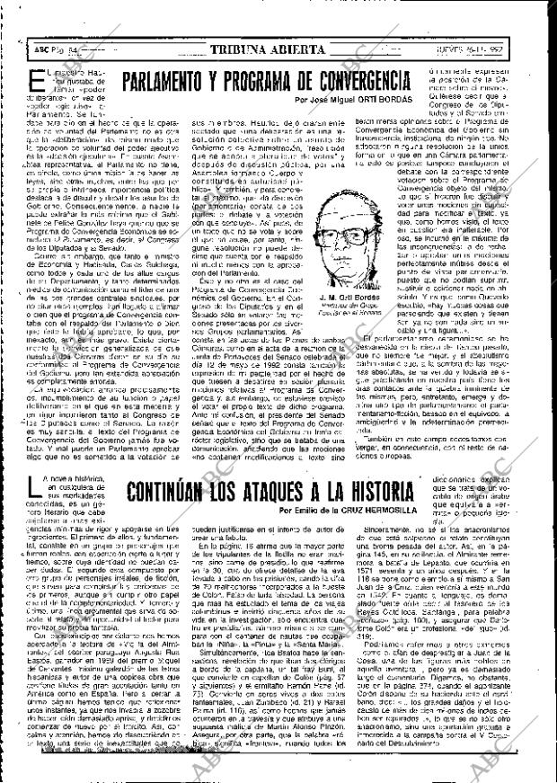 ABC MADRID 27-11-1992 página 84