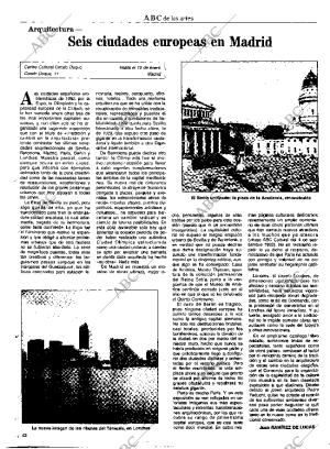 CULTURAL MADRID 27-11-1992 página 42