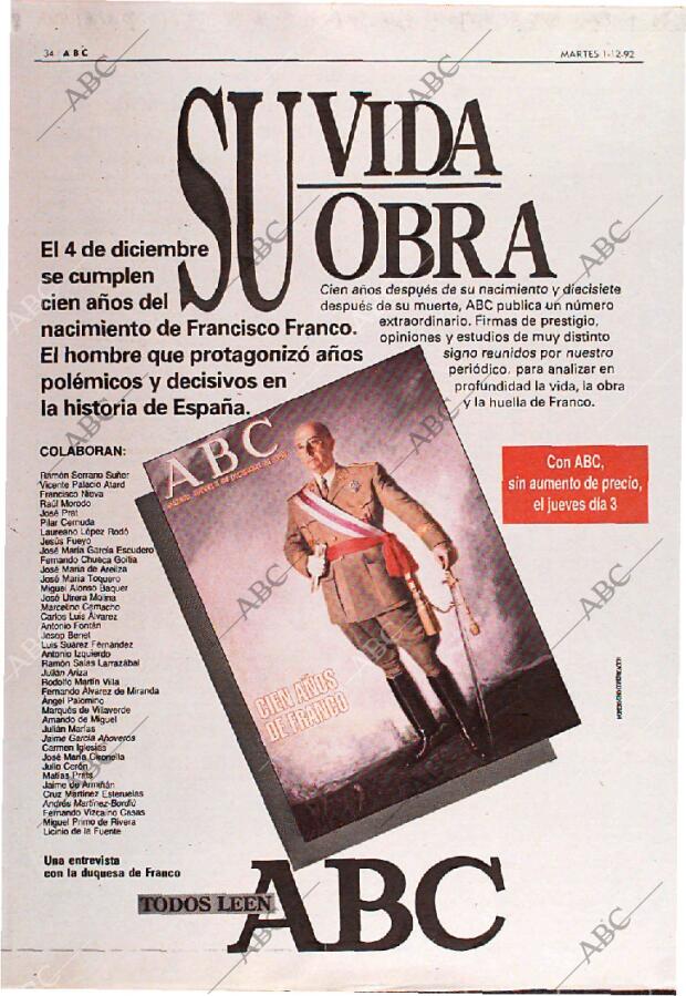 ABC MADRID 01-12-1992 página 34