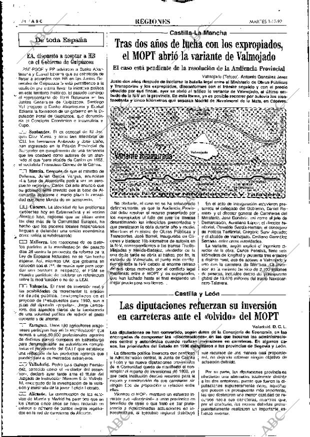 ABC MADRID 01-12-1992 página 74