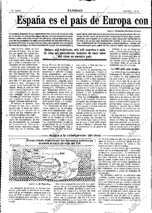 ABC MADRID 01-12-1992 página 78