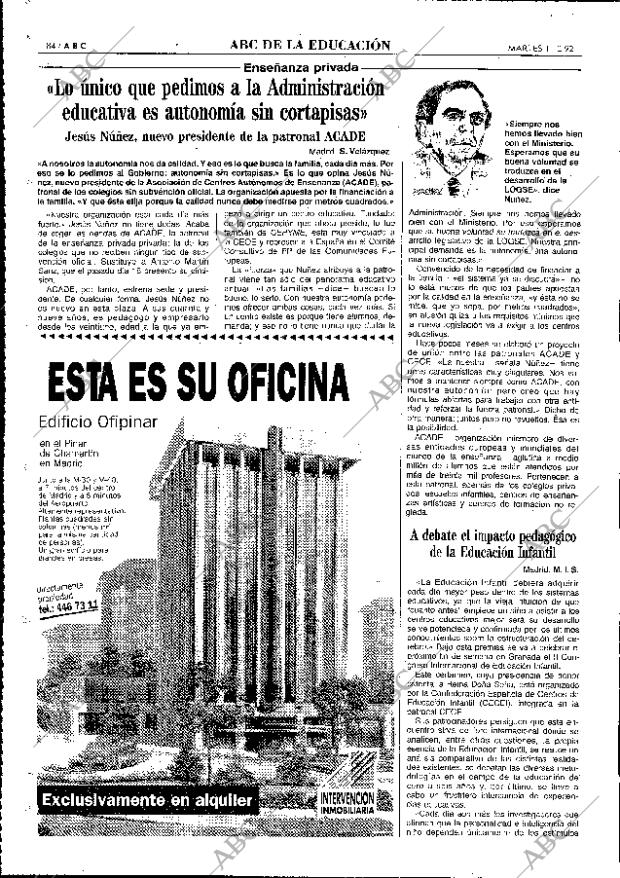 ABC MADRID 01-12-1992 página 84