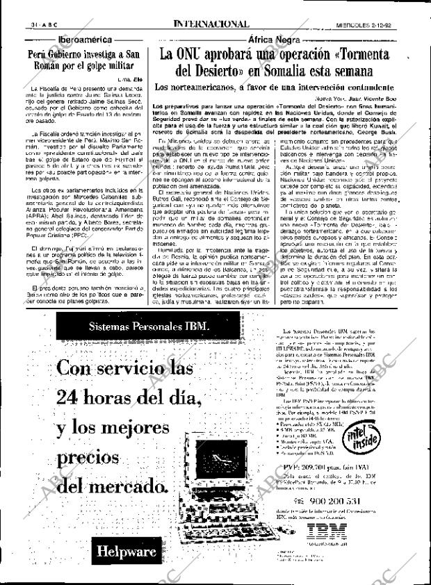ABC SEVILLA 02-12-1992 página 34