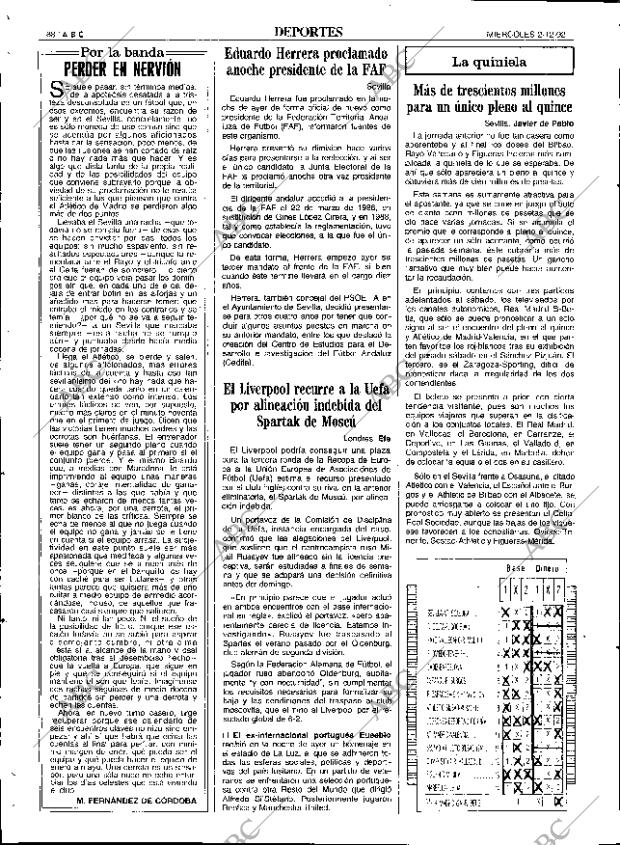 ABC SEVILLA 02-12-1992 página 88