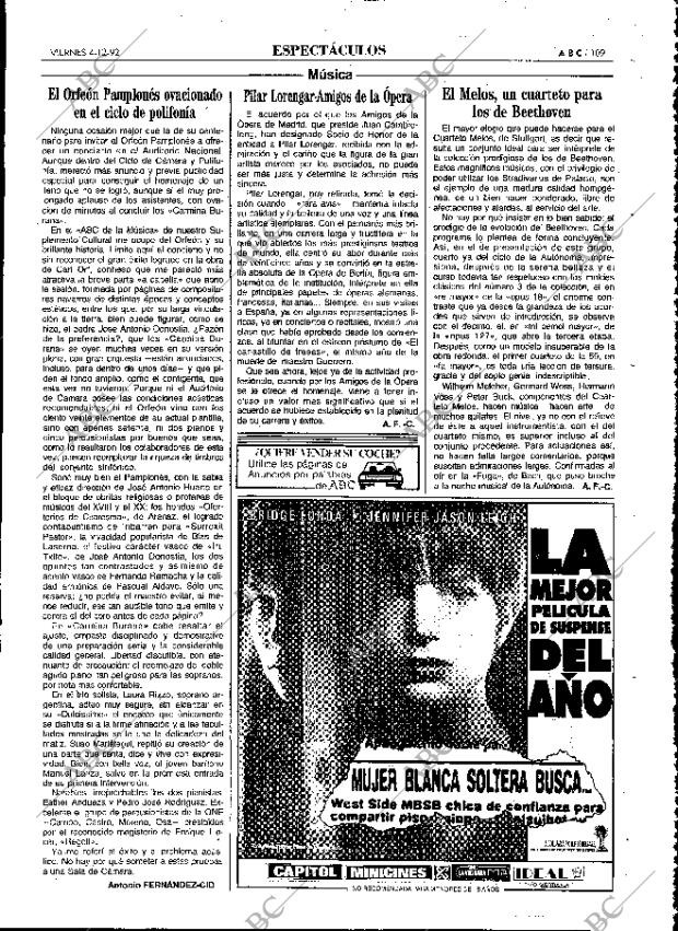 ABC MADRID 04-12-1992 página 109