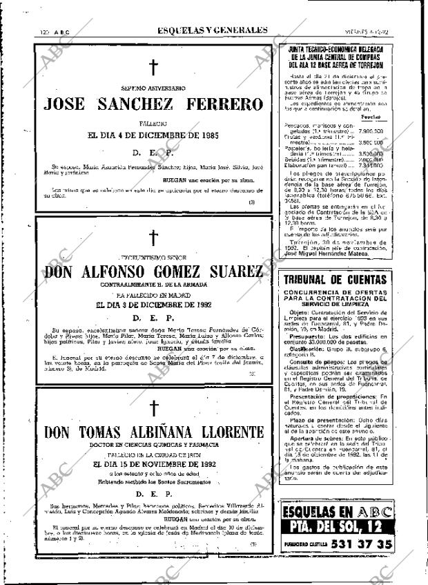 ABC MADRID 04-12-1992 página 120