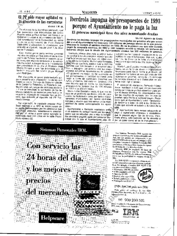 ABC MADRID 04-12-1992 página 68