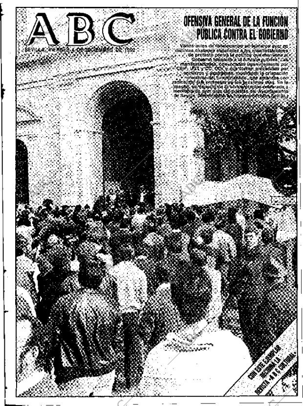 ABC SEVILLA 04-12-1992 página 1