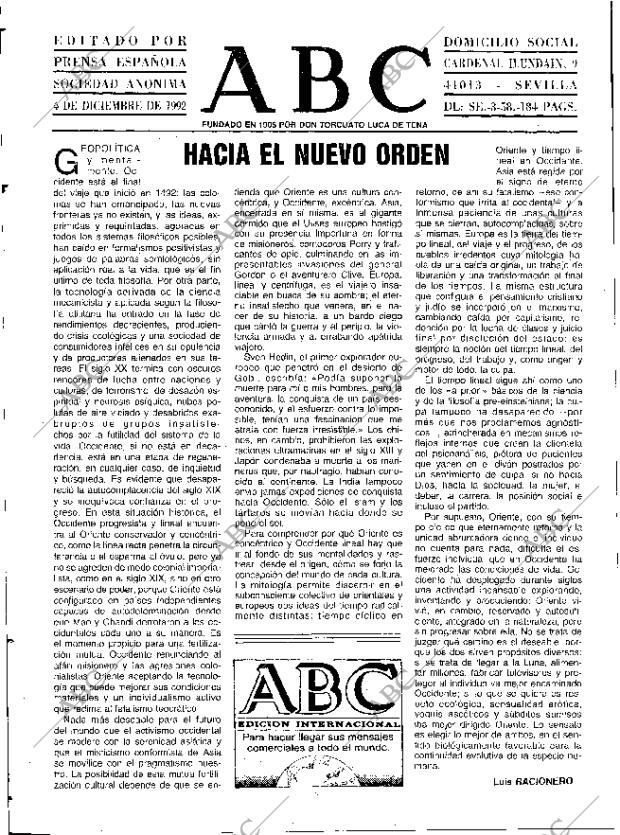 ABC SEVILLA 04-12-1992 página 3