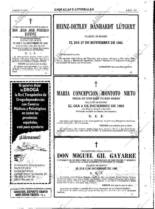 ABC MADRID 05-12-1992 página 109