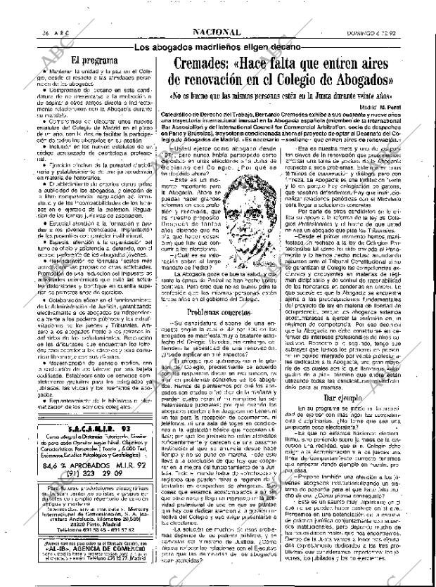 ABC MADRID 06-12-1992 página 36