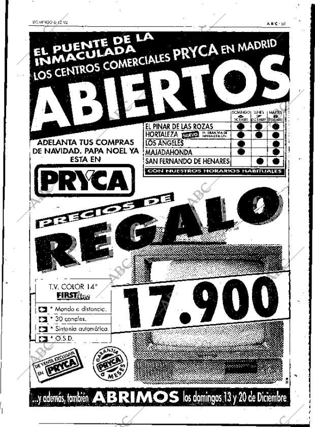 ABC MADRID 06-12-1992 página 89