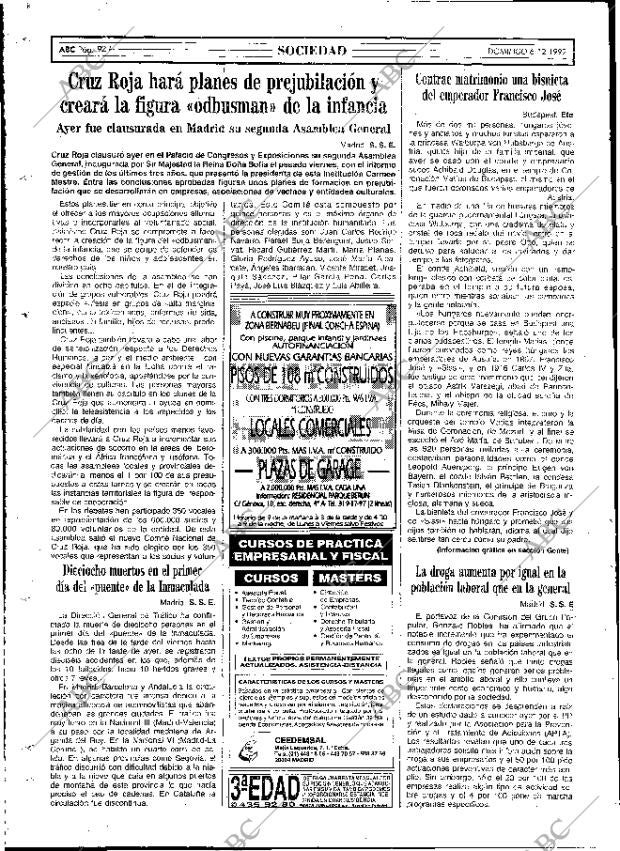 ABC MADRID 06-12-1992 página 92