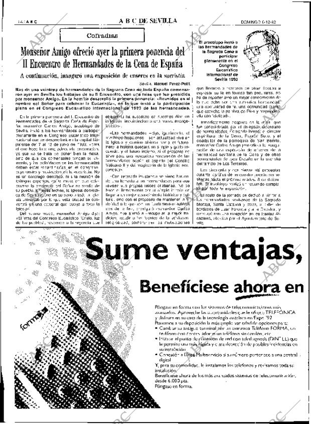 ABC SEVILLA 06-12-1992 página 64