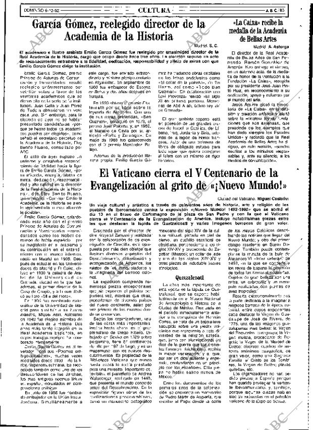 ABC SEVILLA 06-12-1992 página 83