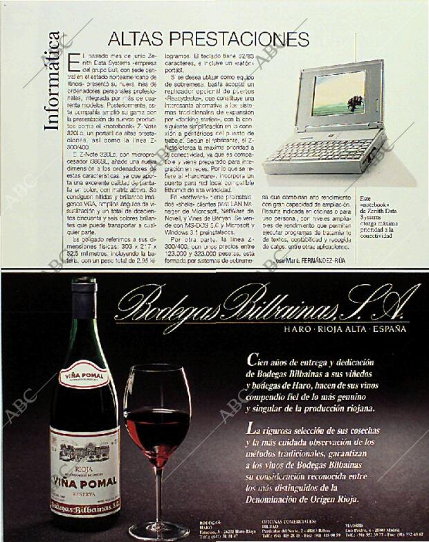 BLANCO Y NEGRO MADRID 06-12-1992 página 115