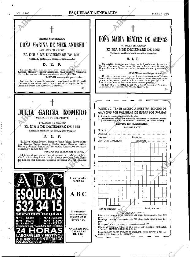 ABC MADRID 07-12-1992 página 106