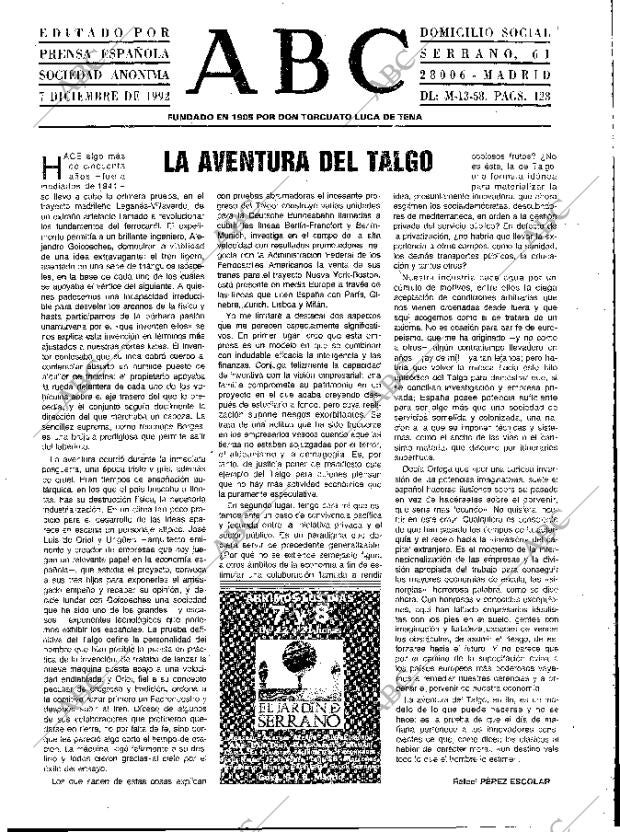 ABC MADRID 07-12-1992 página 3