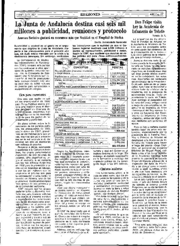 ABC MADRID 07-12-1992 página 67