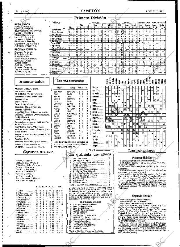 ABC MADRID 07-12-1992 página 76