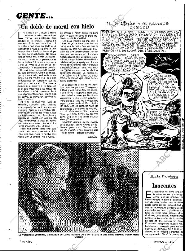 ABC MADRID 13-12-1992 página 132