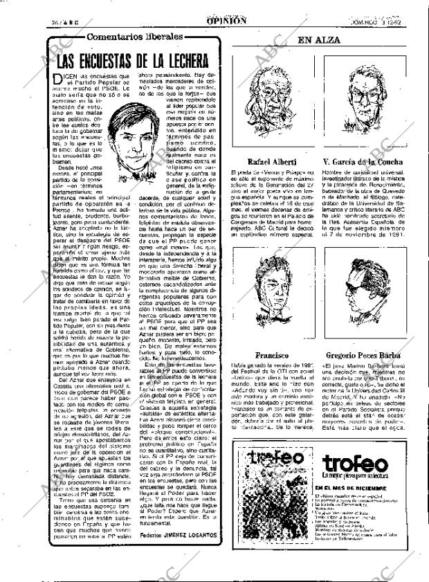 ABC MADRID 13-12-1992 página 26