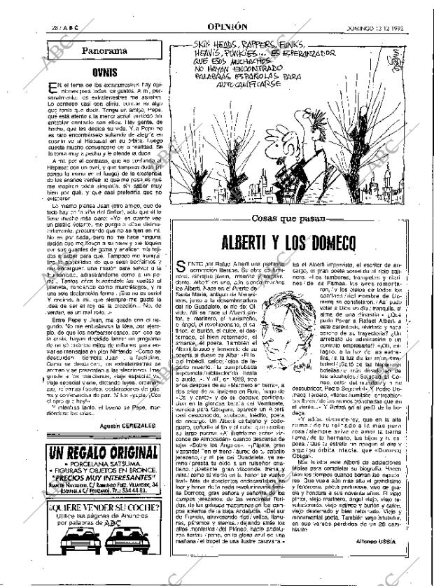 ABC MADRID 13-12-1992 página 28