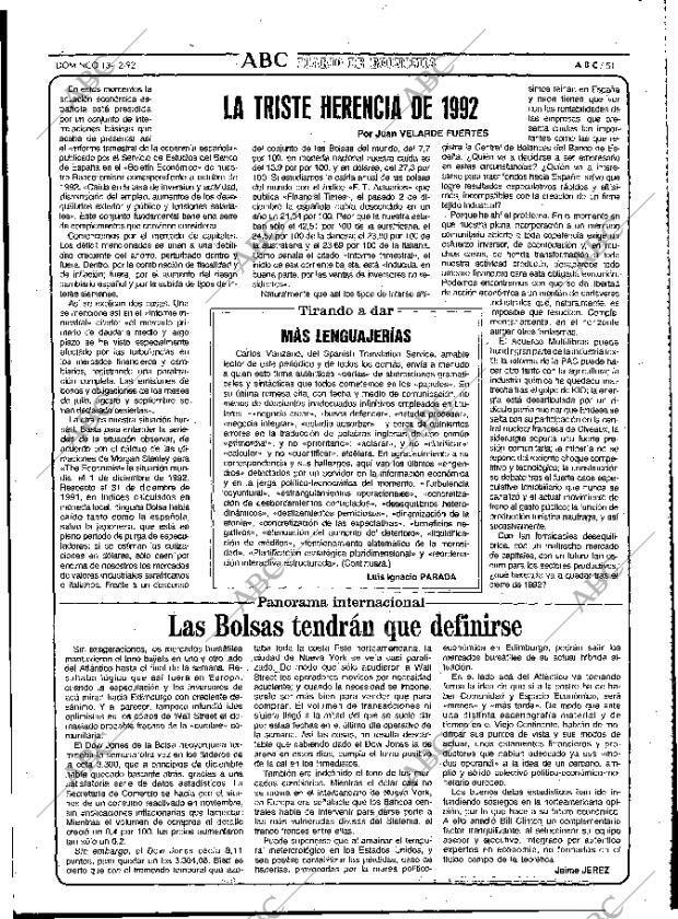 ABC MADRID 13-12-1992 página 51