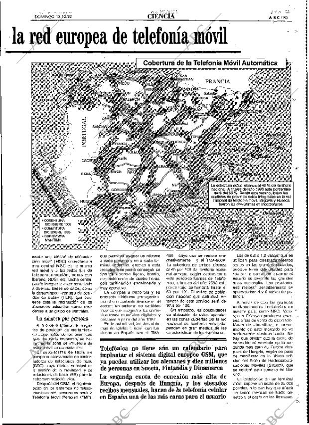 ABC MADRID 13-12-1992 página 83