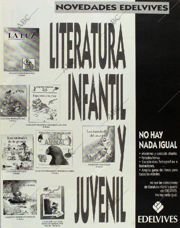 BLANCO Y NEGRO MADRID 13-12-1992 página 143