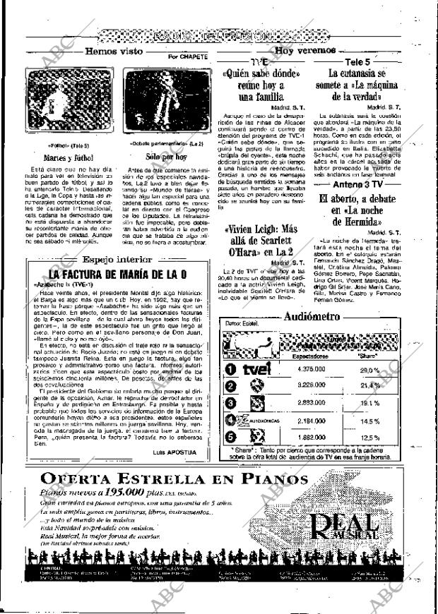 ABC MADRID 16-12-1992 página 133