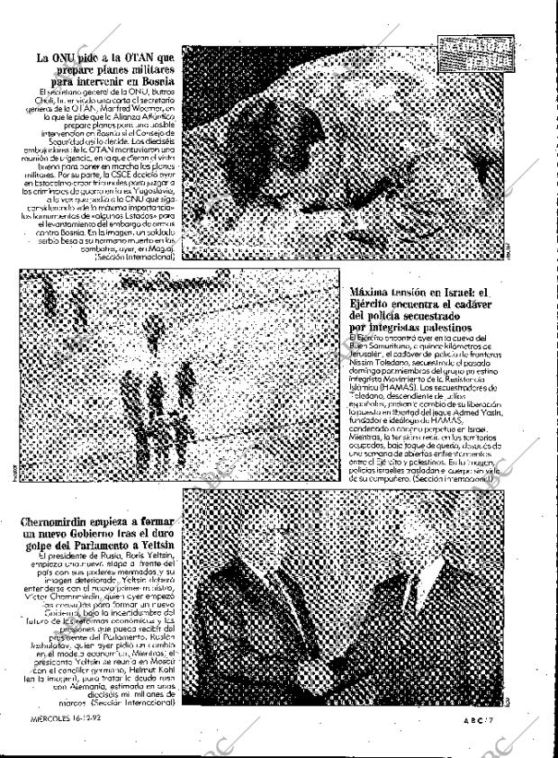 ABC MADRID 16-12-1992 página 7