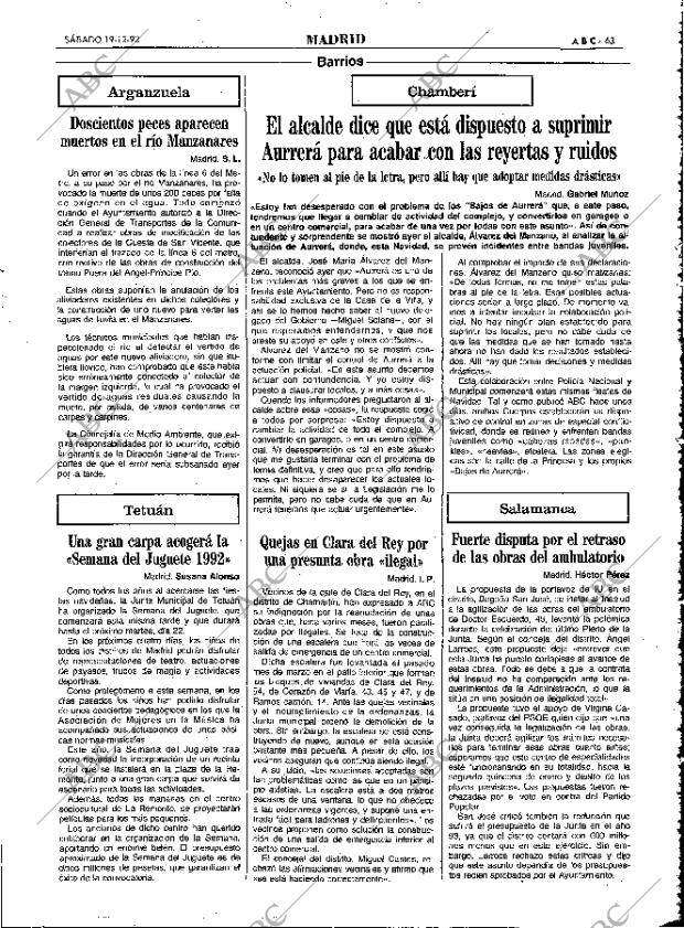 ABC MADRID 19-12-1992 página 63