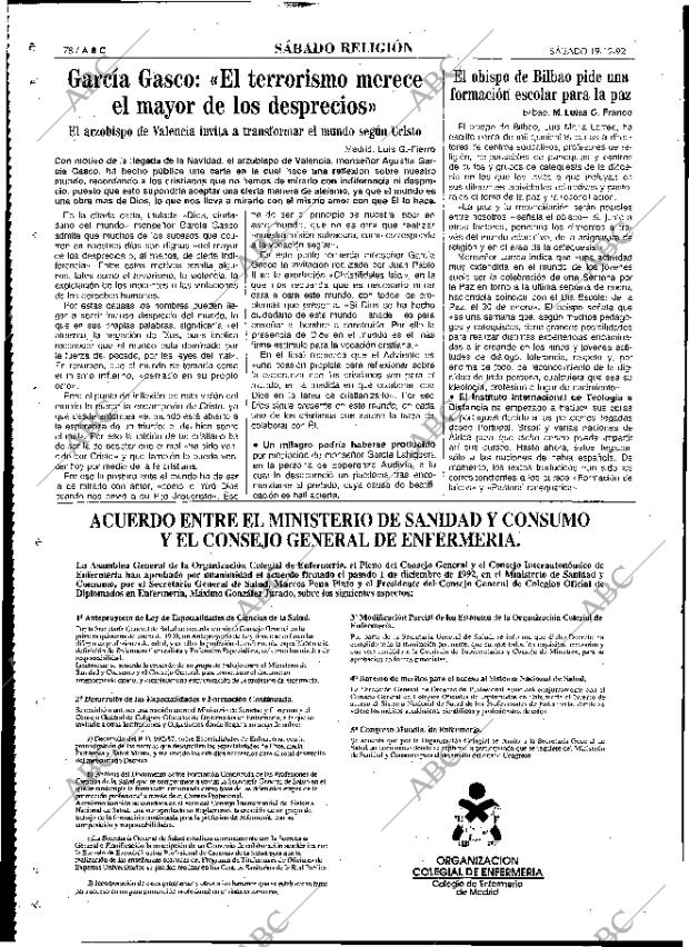 ABC MADRID 19-12-1992 página 78