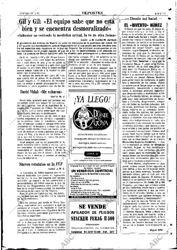 ABC MADRID 19-12-1992 página 91